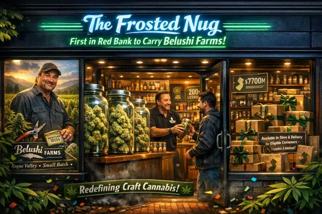 The Frosted Nug Launches Belushi Farms, Redefining Craft Cannabis in Red Bank