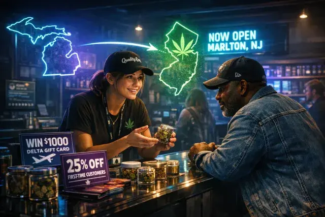 Quality Roots Expands from Michigan to Launch Marlton Dispensary